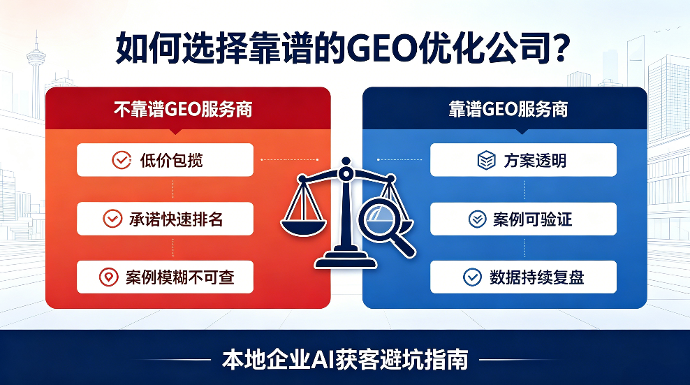 锡林郭勒如何选择靠谱的GEO优化公司？本地企业AI获客避坑指南